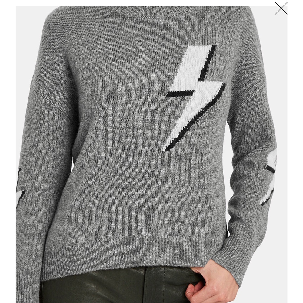 Virgo Lightning Bolt Sweater